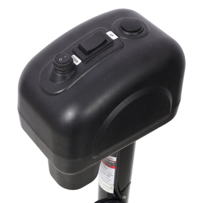 Electric Power Tongue Jack 3500Lbs Capacity With Waterproof Cover For RV Trailer &amp; Camper, 12V Dc - Black