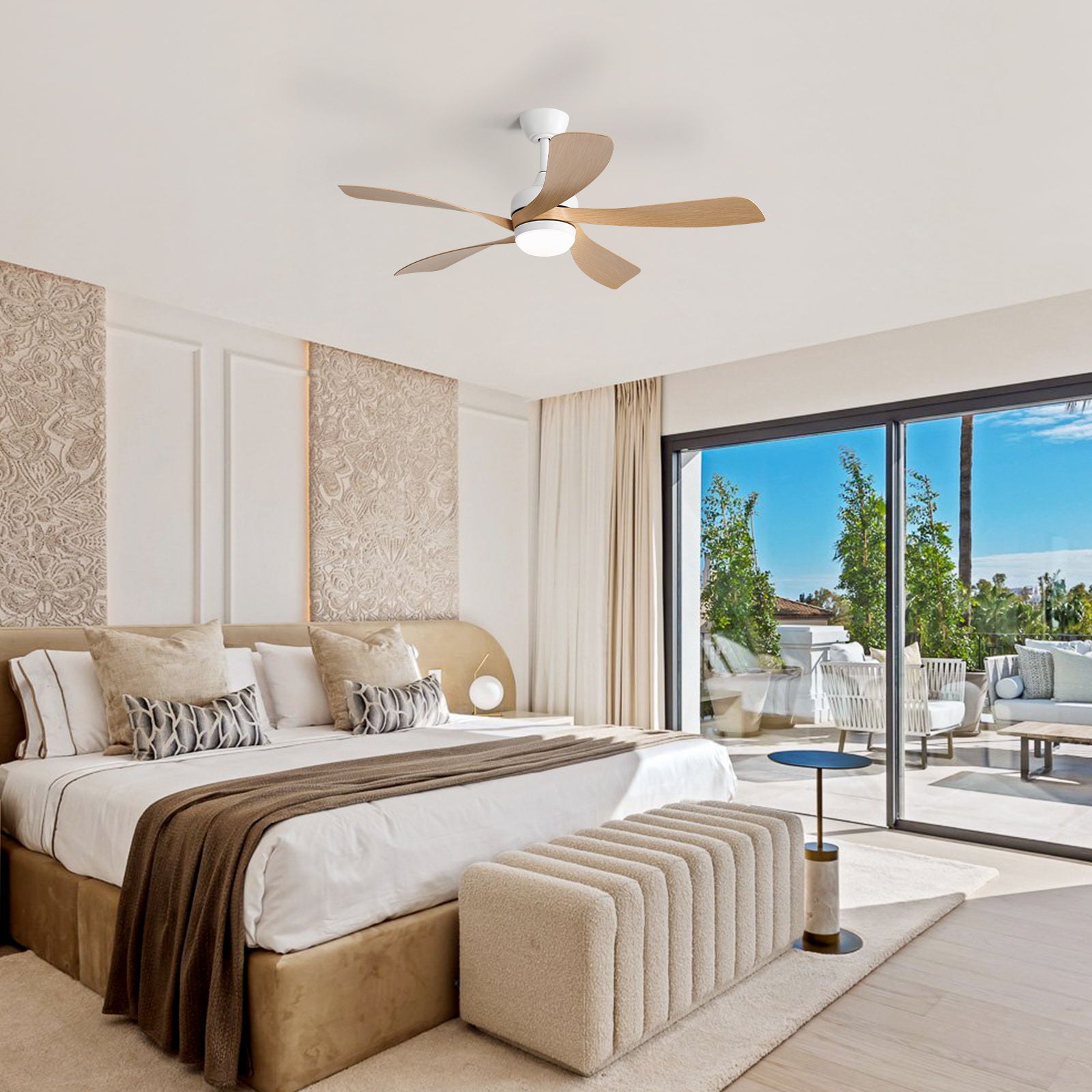 Ceiling Fan &amp; DC Motor And Integrated Light