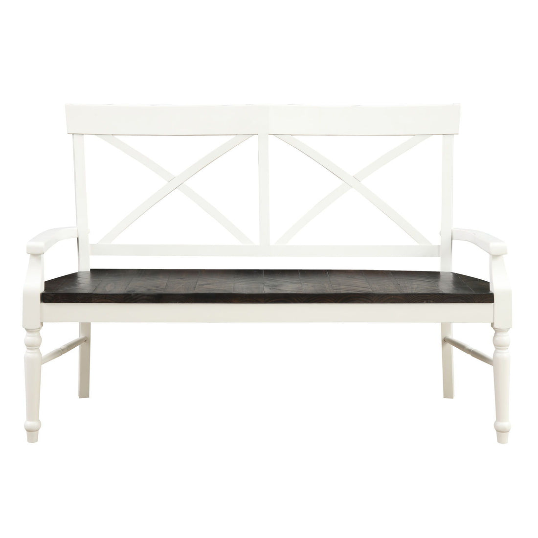 Mountina - Bench - Brown / White