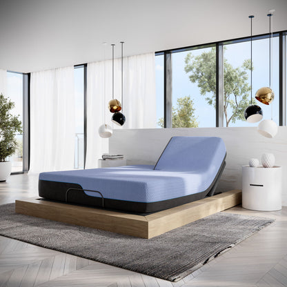 12" Refresh Flex Head Hybrid Cooling Fast Responding Latex Foam &amp; Coil Mattress