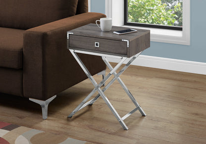 Accent Side Table, Storage Drawer, Stylish Design Contemporary &amp; Modern