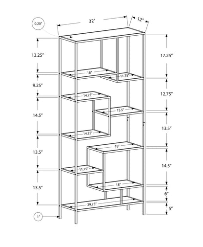 Bookshelf, Bookcase, Etagere, For Office, Contemporary &amp; Modern