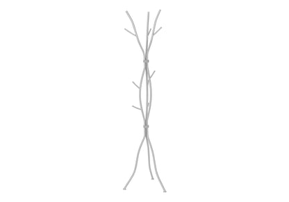 Coat Rack, Hall Tree, Free Standing, 11 Hooks, Entryway, Contemporary &amp; Modern