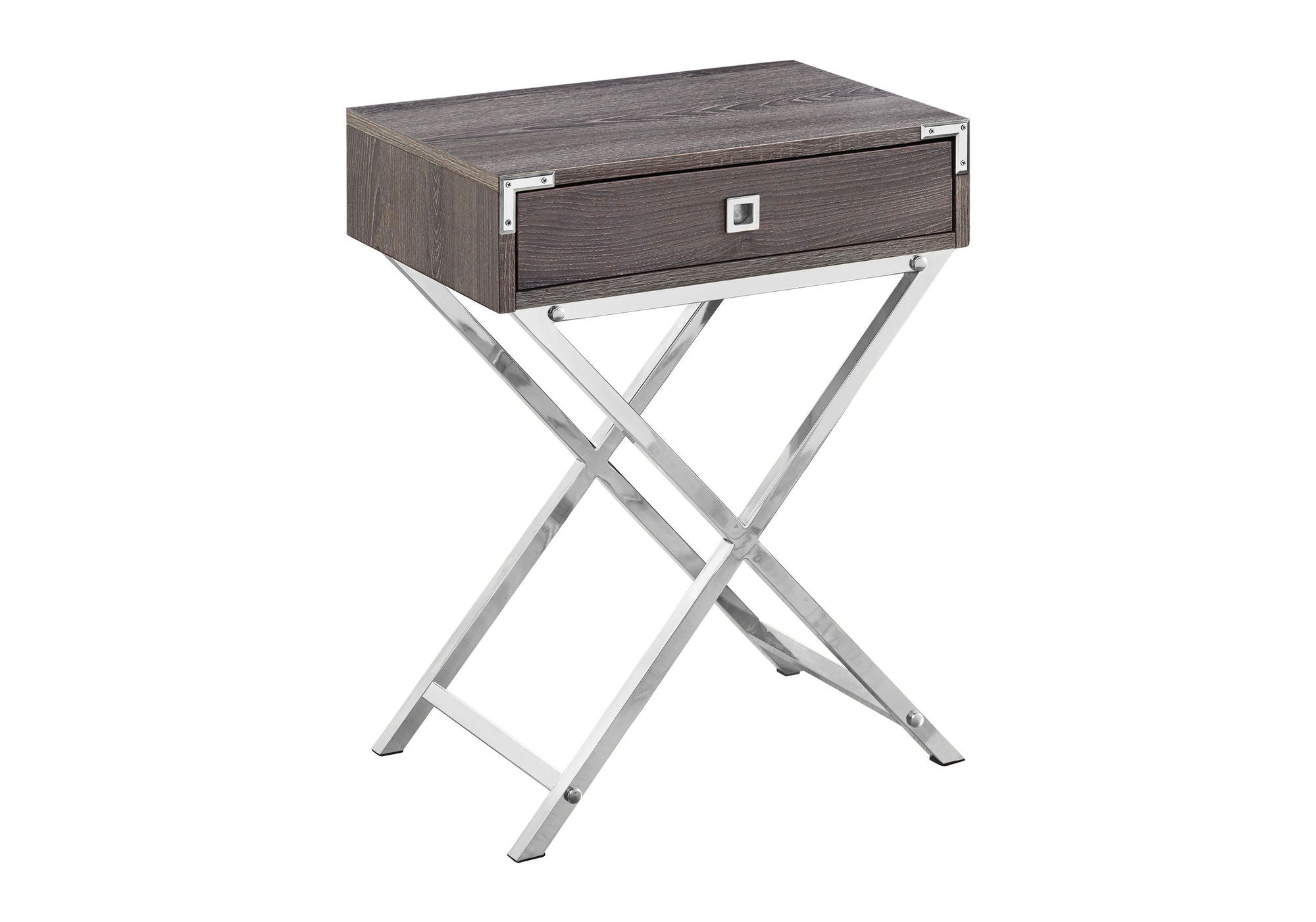 Accent Side Table, Storage Drawer, Stylish Design Contemporary &amp; Modern