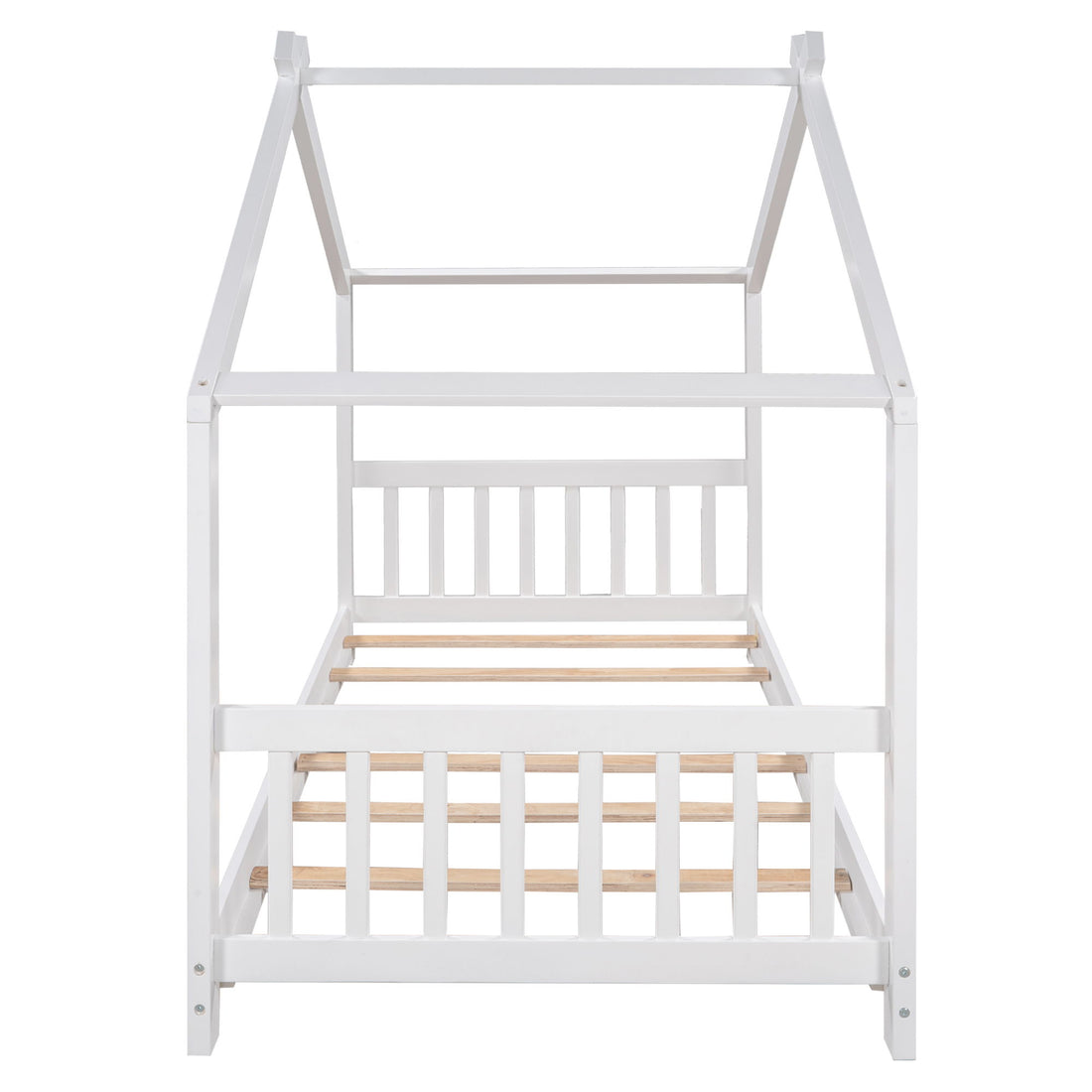 House Platform Bed With Headboard And Footboard, Roof Design