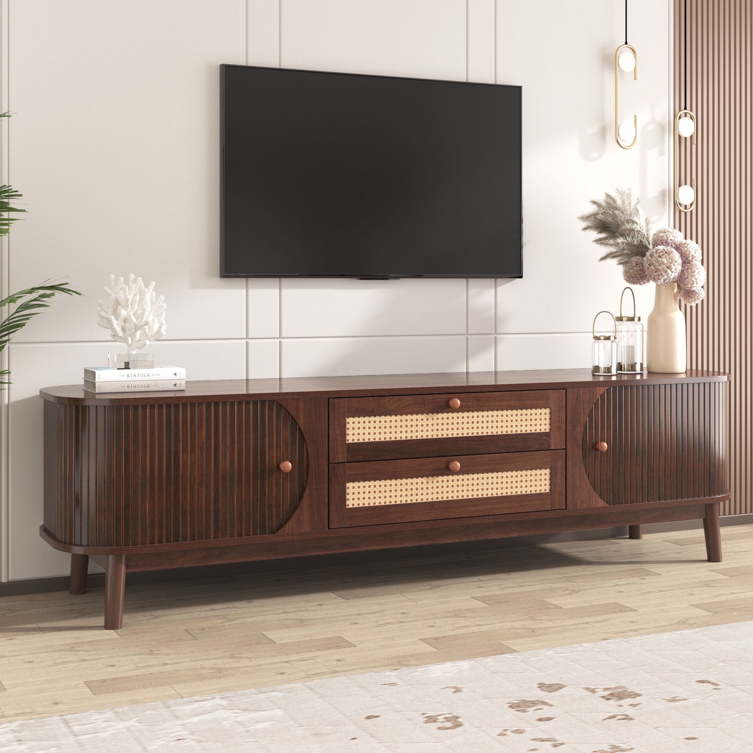 TV Stand For TVs Up To 75&