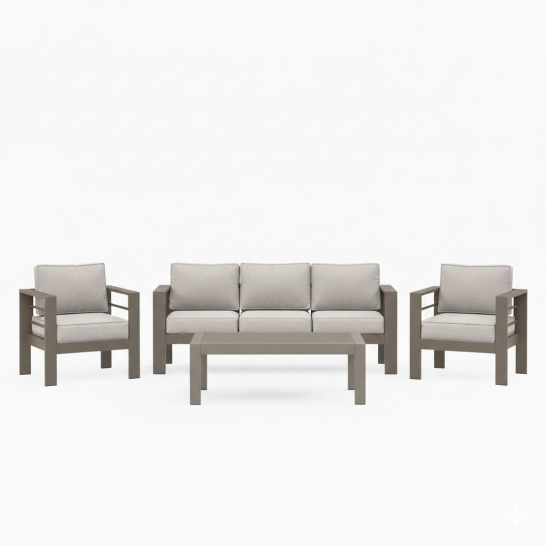 Outdoor Patio Set All-Weather &amp; Thick Cushions
