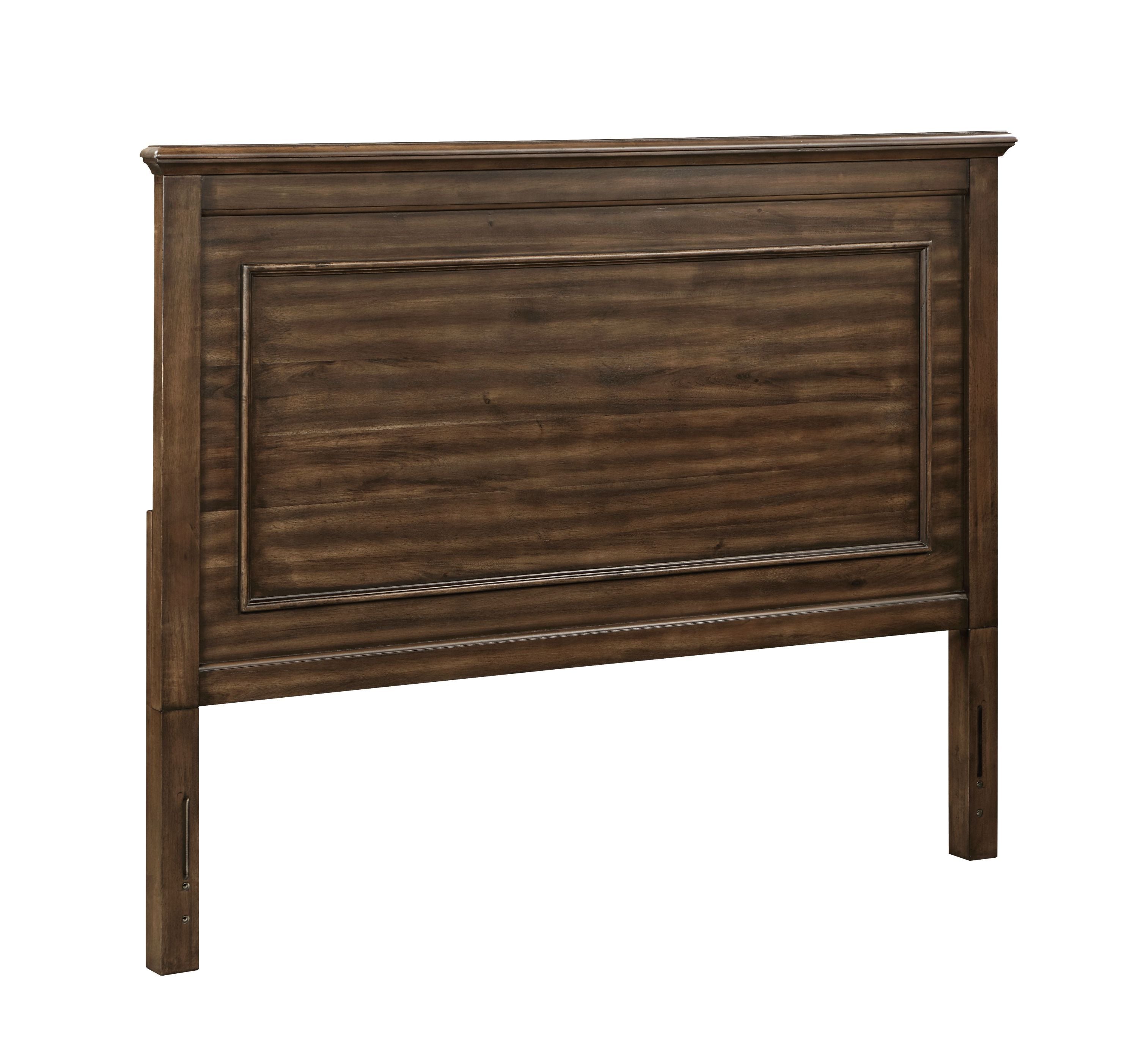 ACME Franklin 4Pcs Pack Full Bed Set, Brushed Walnut Finish BD02154F
