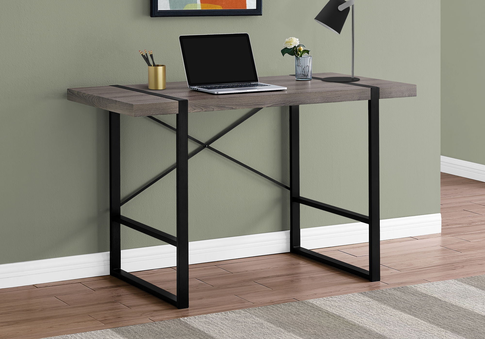 Computer Desk For Home Office Laptop, Contemporary &amp; Modern