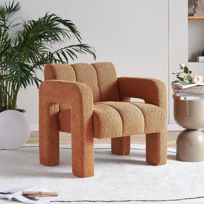 31.10&quot; Boucle Upholstered Accent Chair
