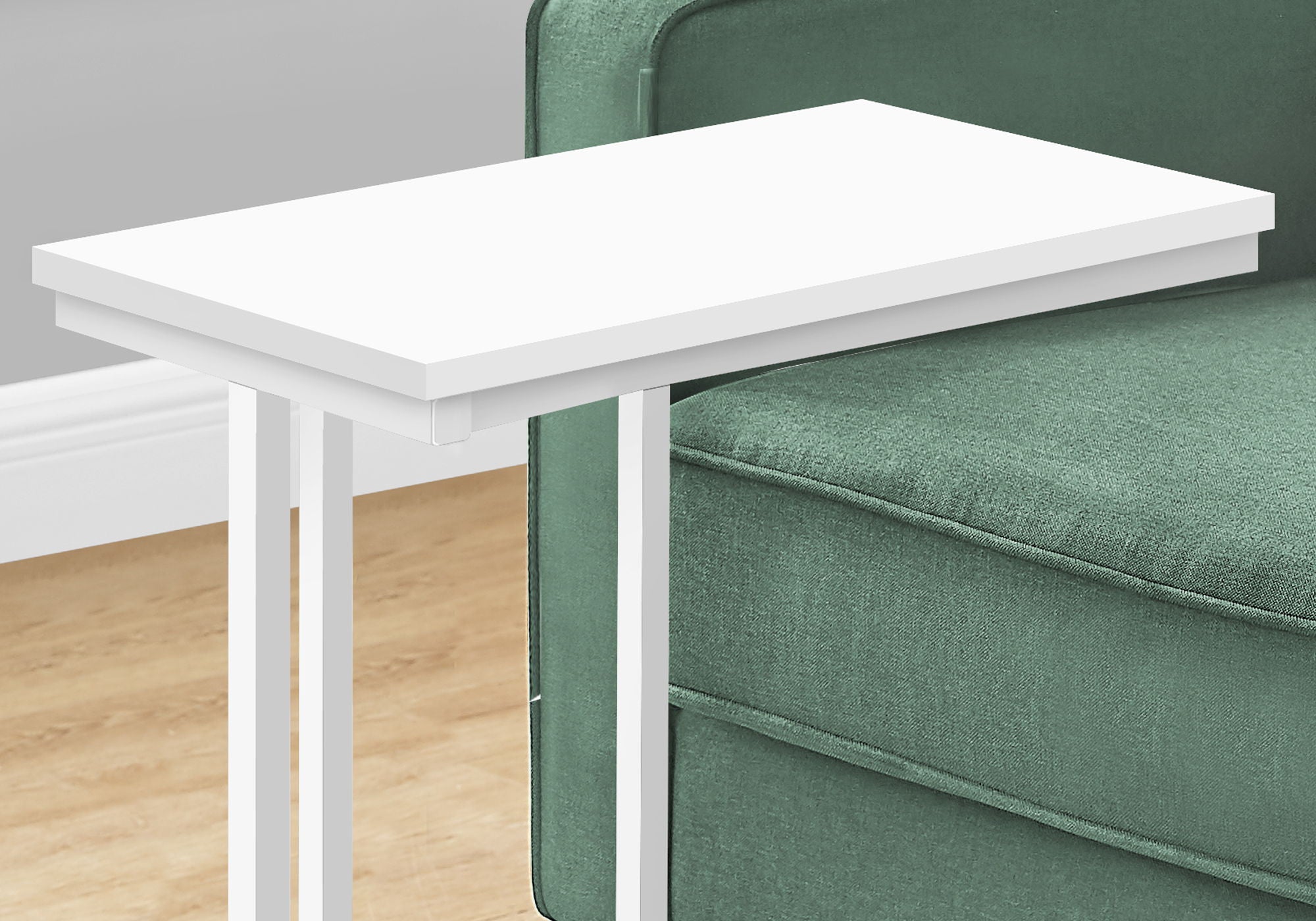 Accent Table Versatile Use, C - Shaped, Contemporary &amp; Modern