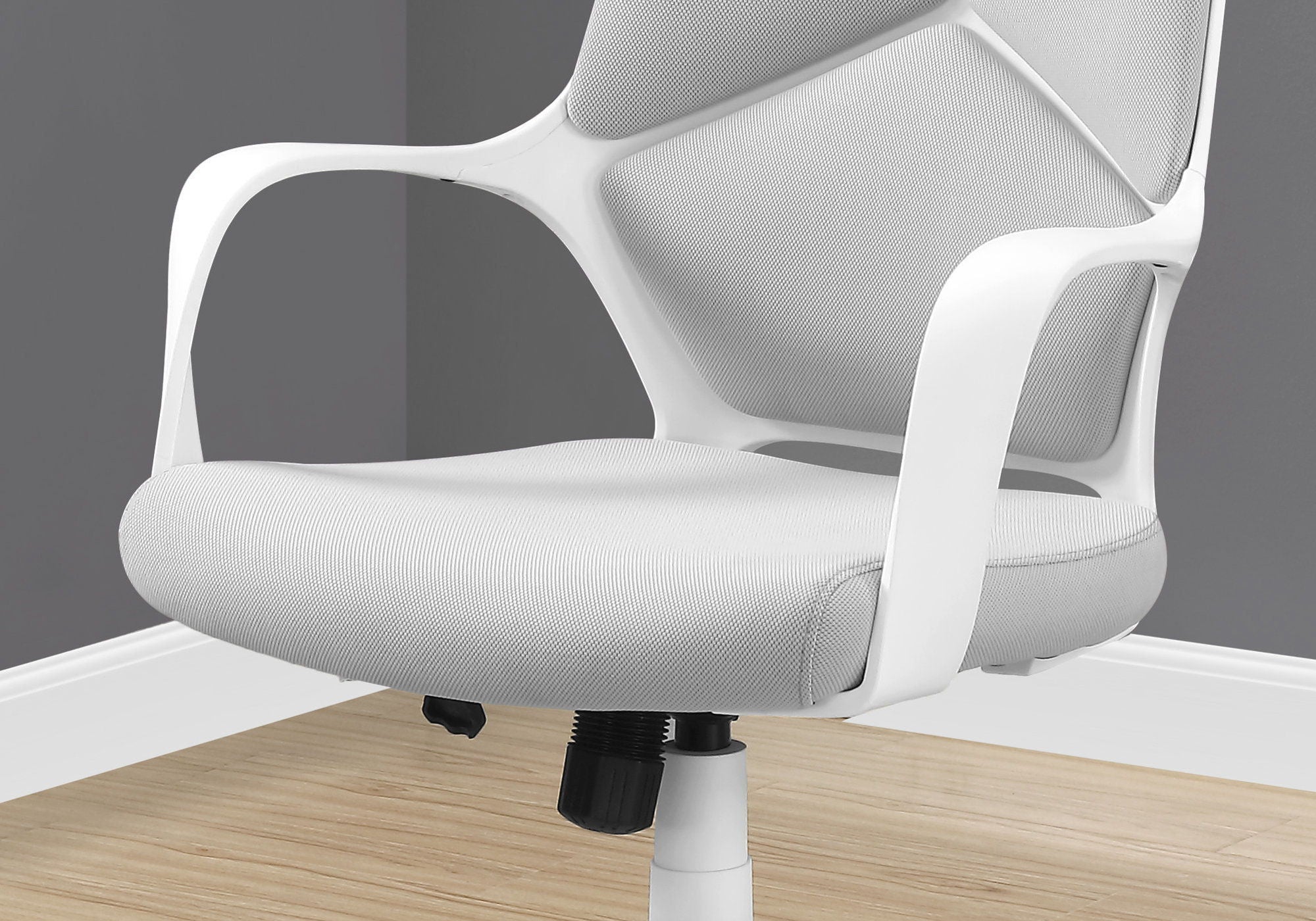 Office Swivel Chair, Adjustable Height, Ergonomic, Armrests, Contemporary &amp; Modern