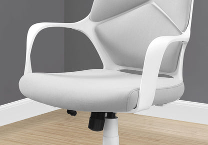 Office Swivel Chair, Adjustable Height, Ergonomic, Armrests, Contemporary &amp; Modern