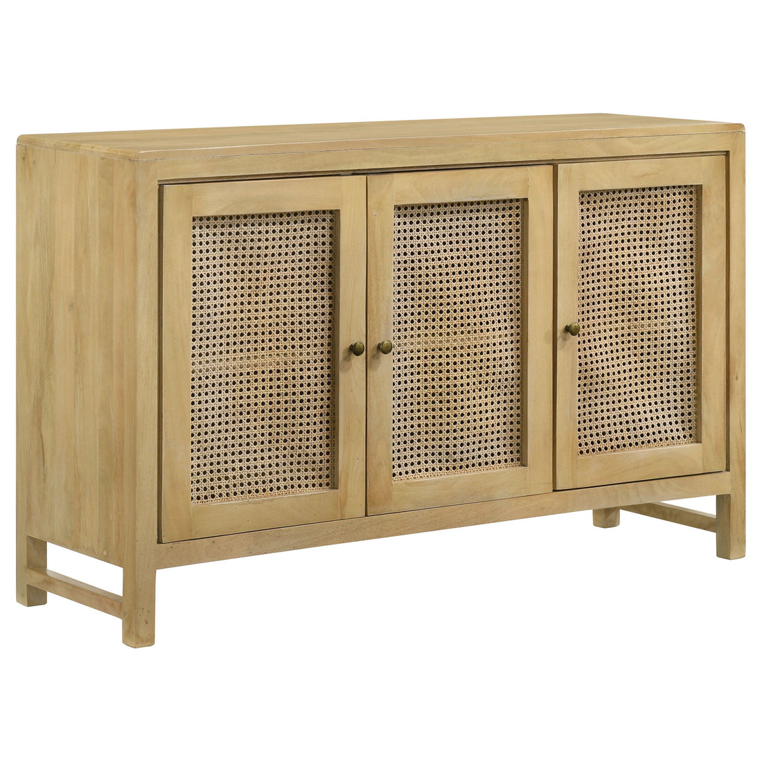 Ashton - 3 Door Accent Cabinet - Natural