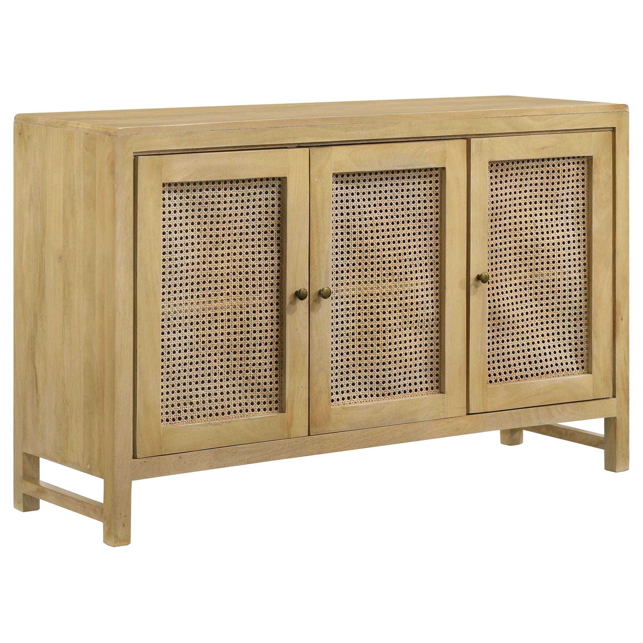 Ashton - 3 Door Accent Cabinet - Natural