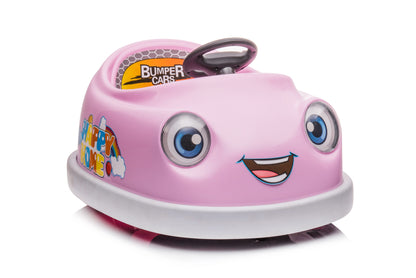 Bumper Car For Kids, 12V Dual Drive 1-6 Years Old Children&