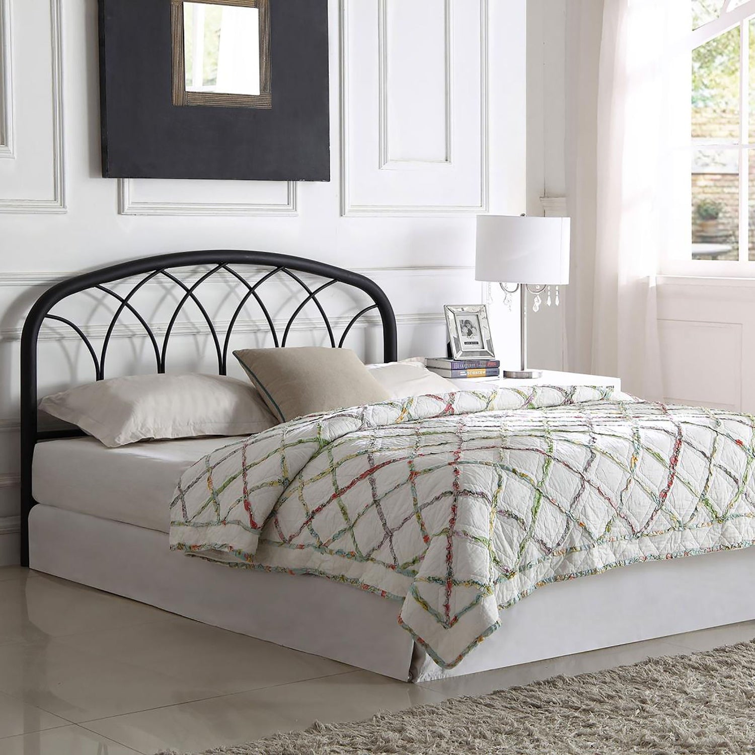 Full / Queen Headboard - Black