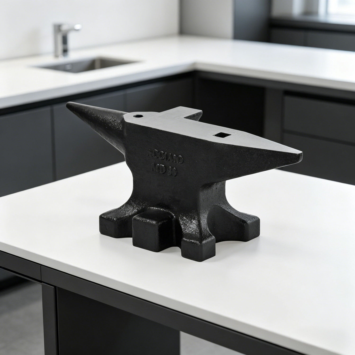 Multi Angle Anvil With Round And Square Holes