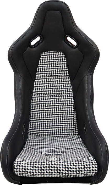 Racing Seat - Black White