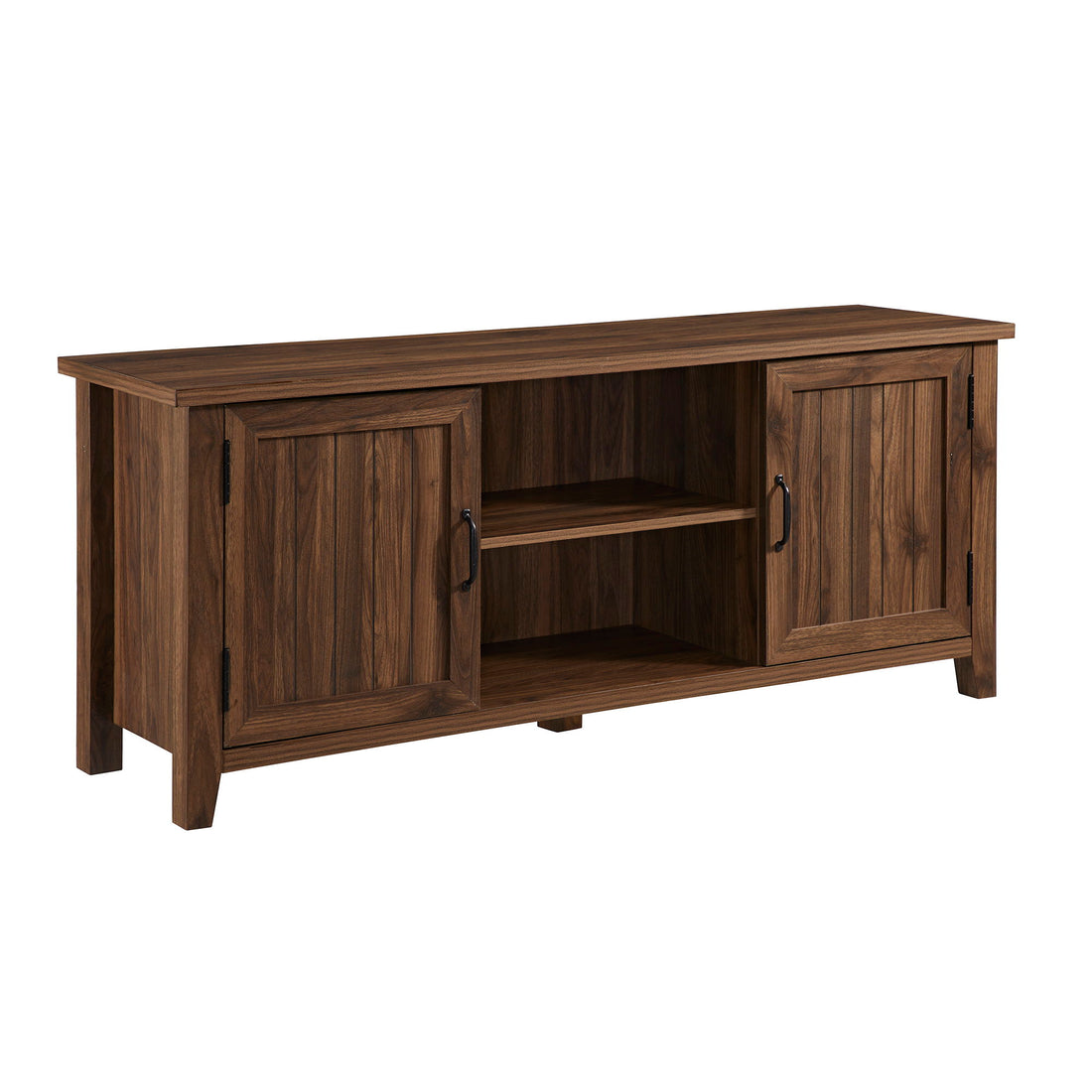 Classic Grooved Door TV Stand For Tvs Up To 65&quot;