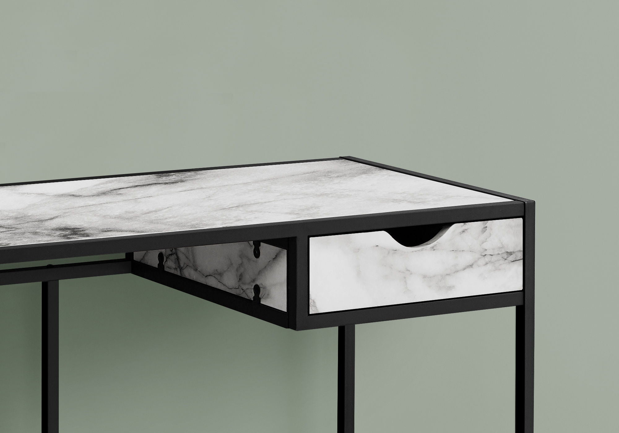 Computer Desk For Home Office, 1 Storage Drawer, Contemporary &amp; Modern