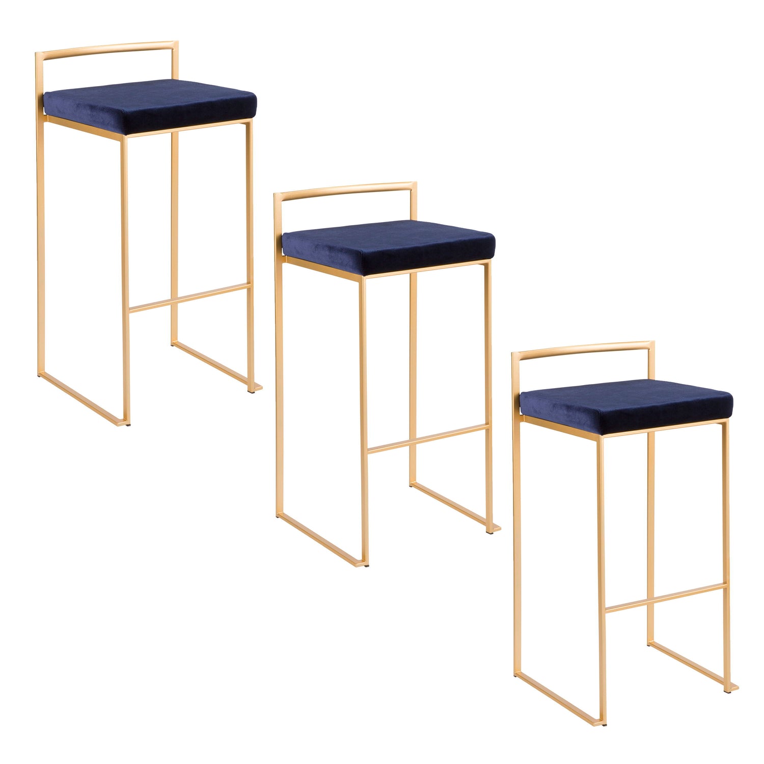 Fuji - Contemporary / Glam &amp; Quality Construction Barstool