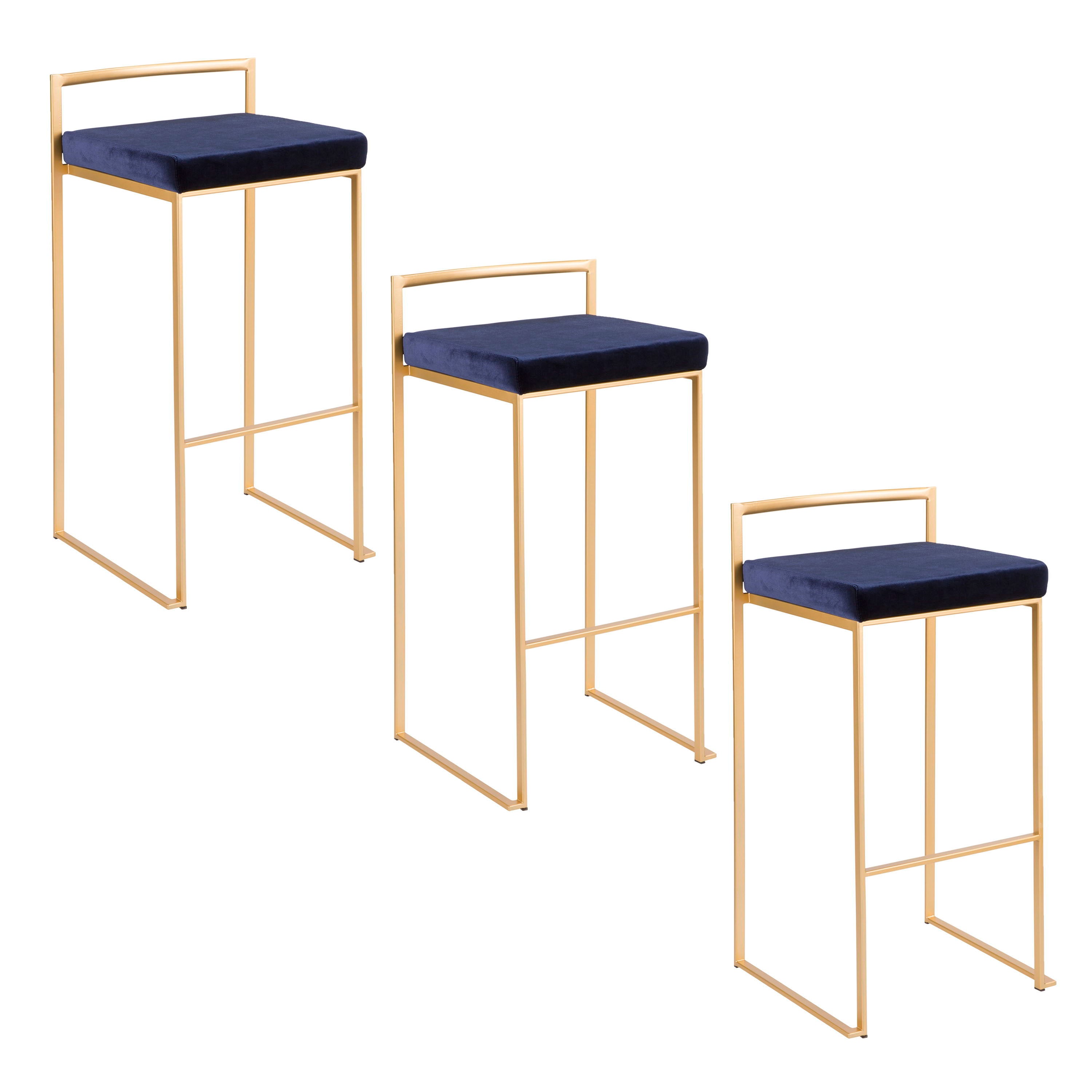 Fuji - Contemporary / Glam &amp; Quality Construction Barstool