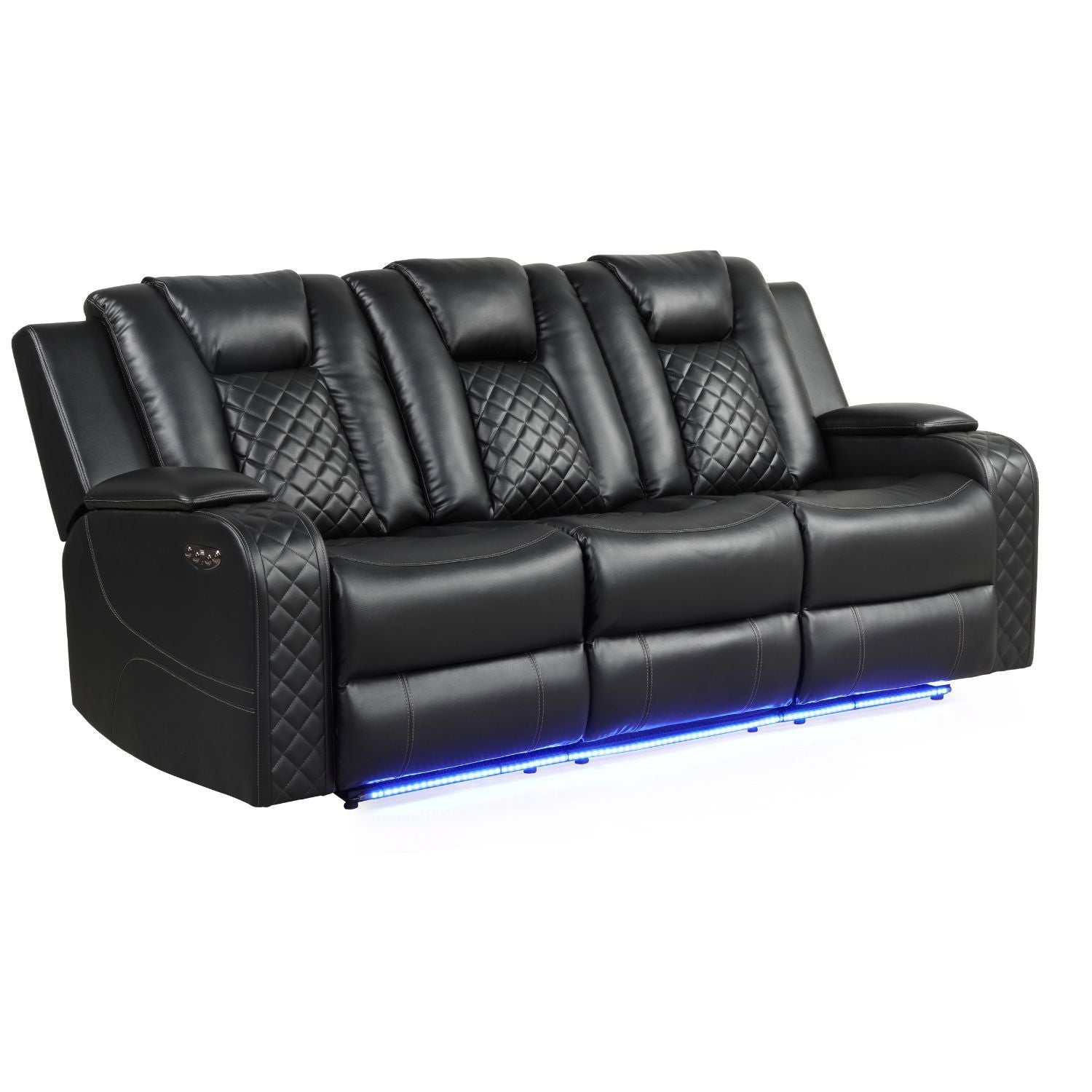 Benz - LED &amp; Power Reclining Sofa