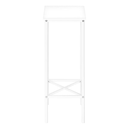 Accent Side Table, Narrow, Small, 2 Tier, Contemporary &amp; Modern