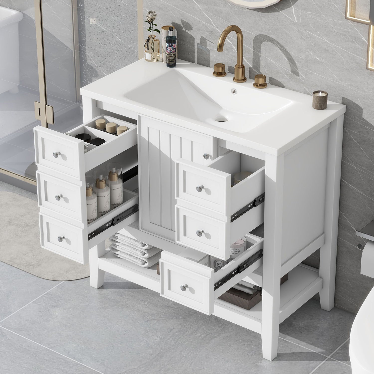 Modern Bathroom Vanity With Sink