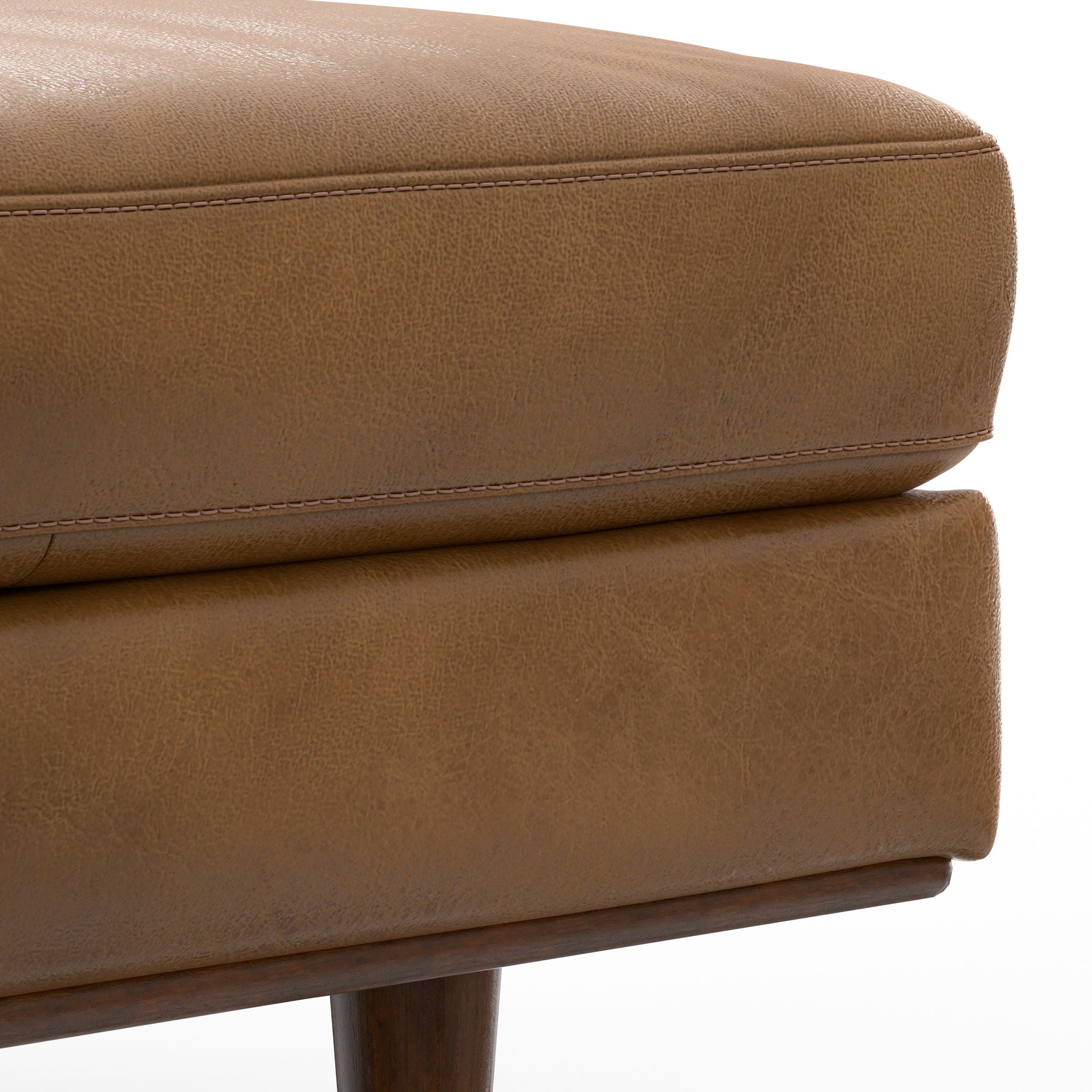 Morrison - Ottoman - Caramel Brown