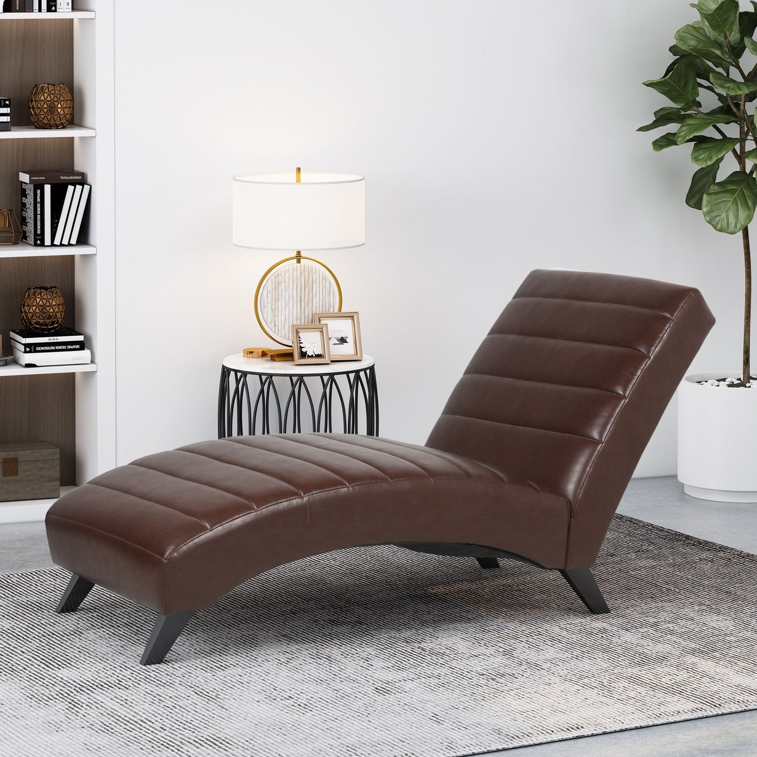 Radiantique - Chaise Lounge With A Curvaceous Structure