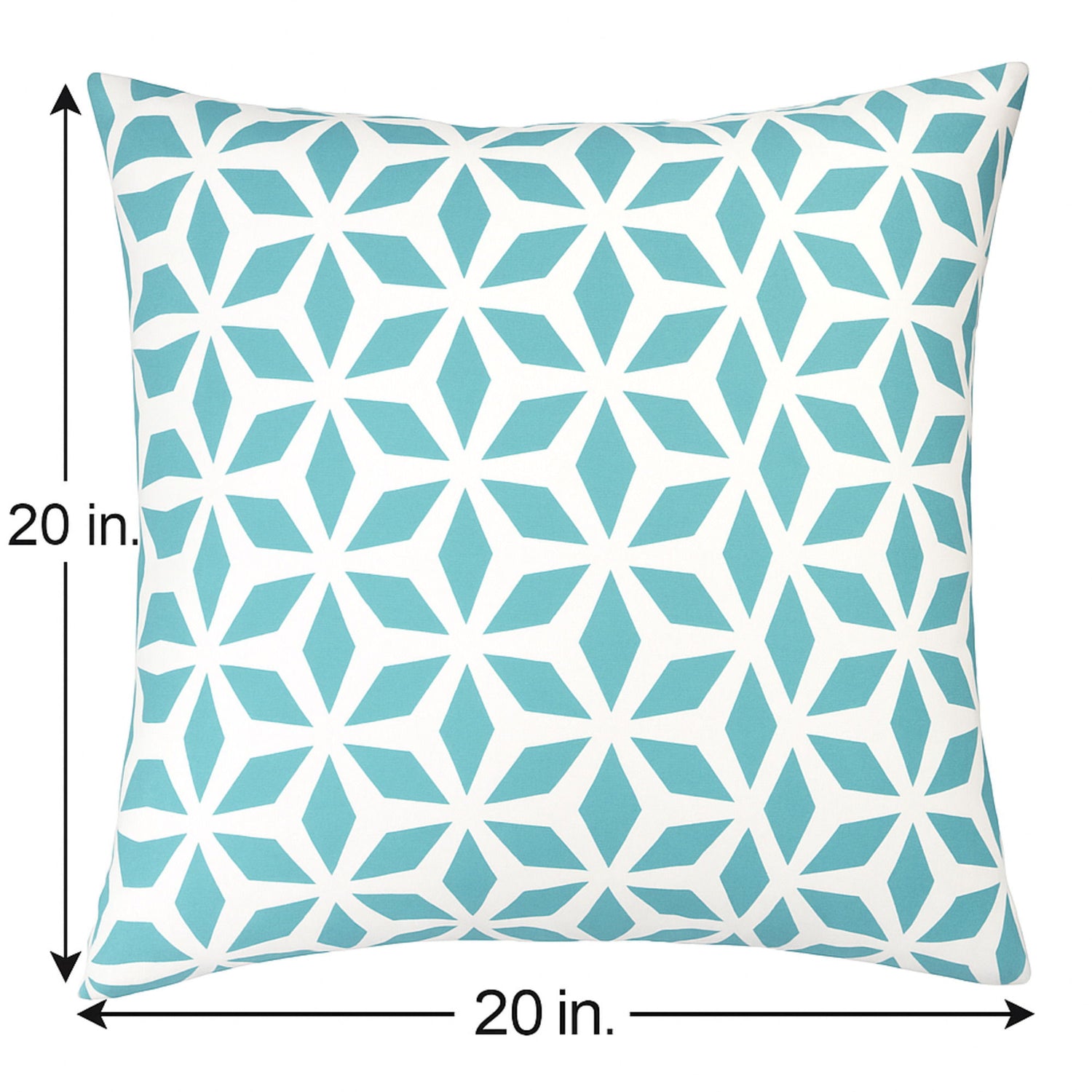 Crystal Burst - Outdoor &amp; Indoor Pillow
