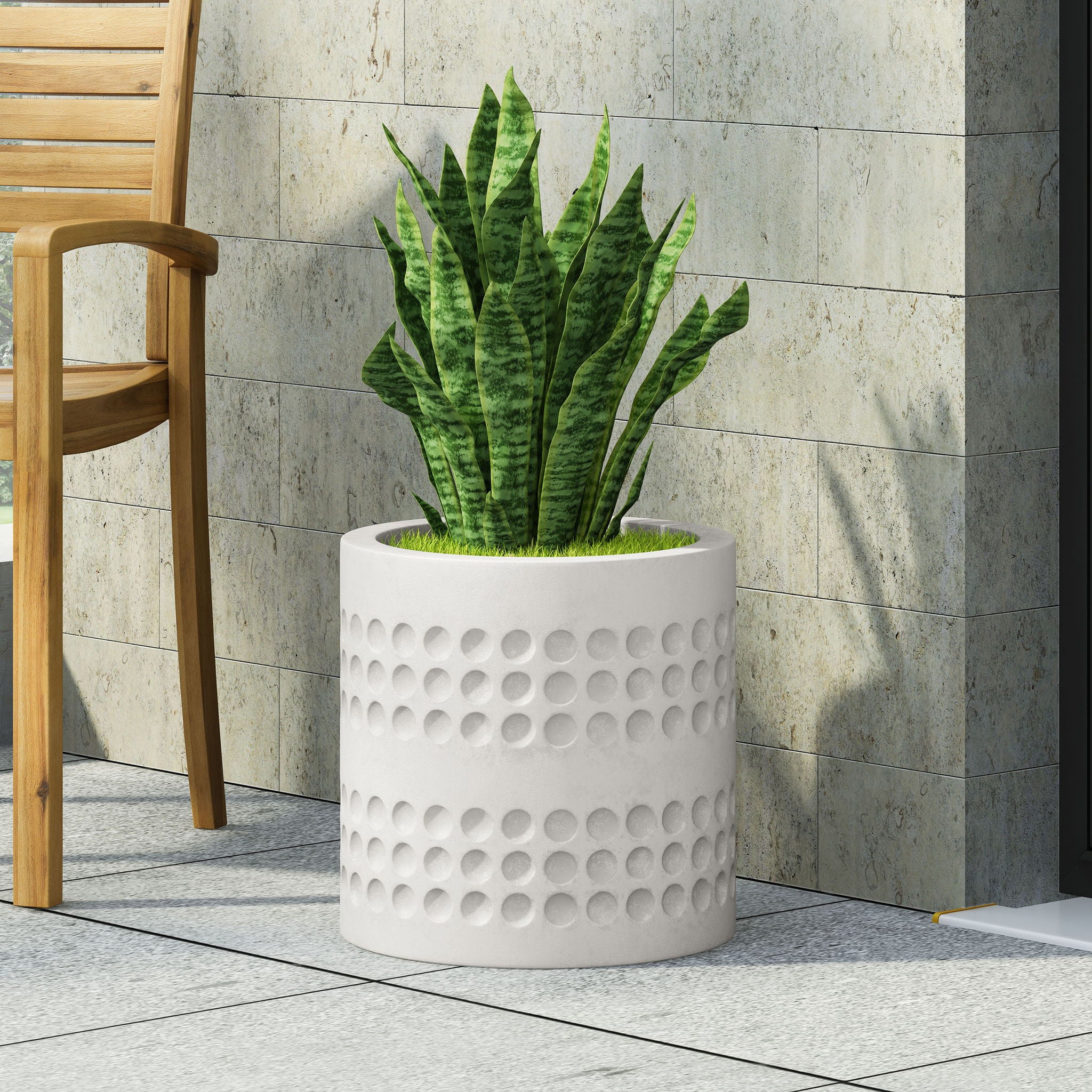 Elegant Design Cube Planter
