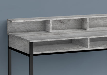 Computer Desk For Home Office, Standing, Storage Shelves, Laptop, Contemporary &amp; Modern