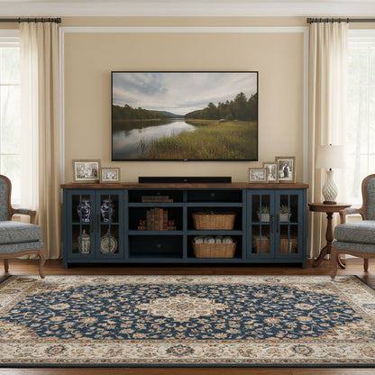TV Stand Console &amp; Cable Management