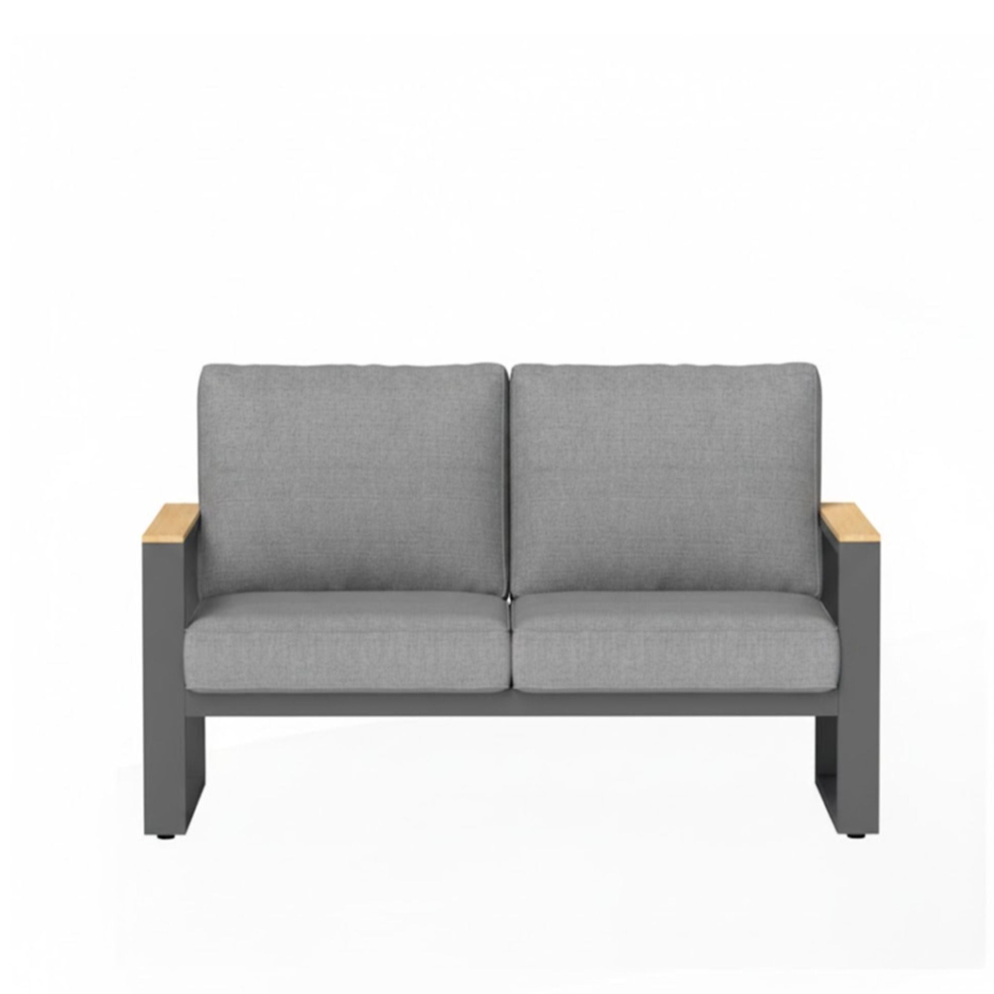 All-Weather Loveseat Sofa With Thick Cushions