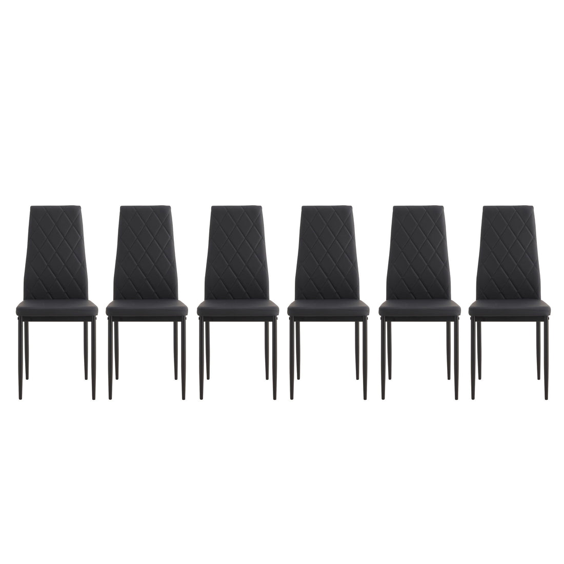 Modern Dining Chair With Diamond Design