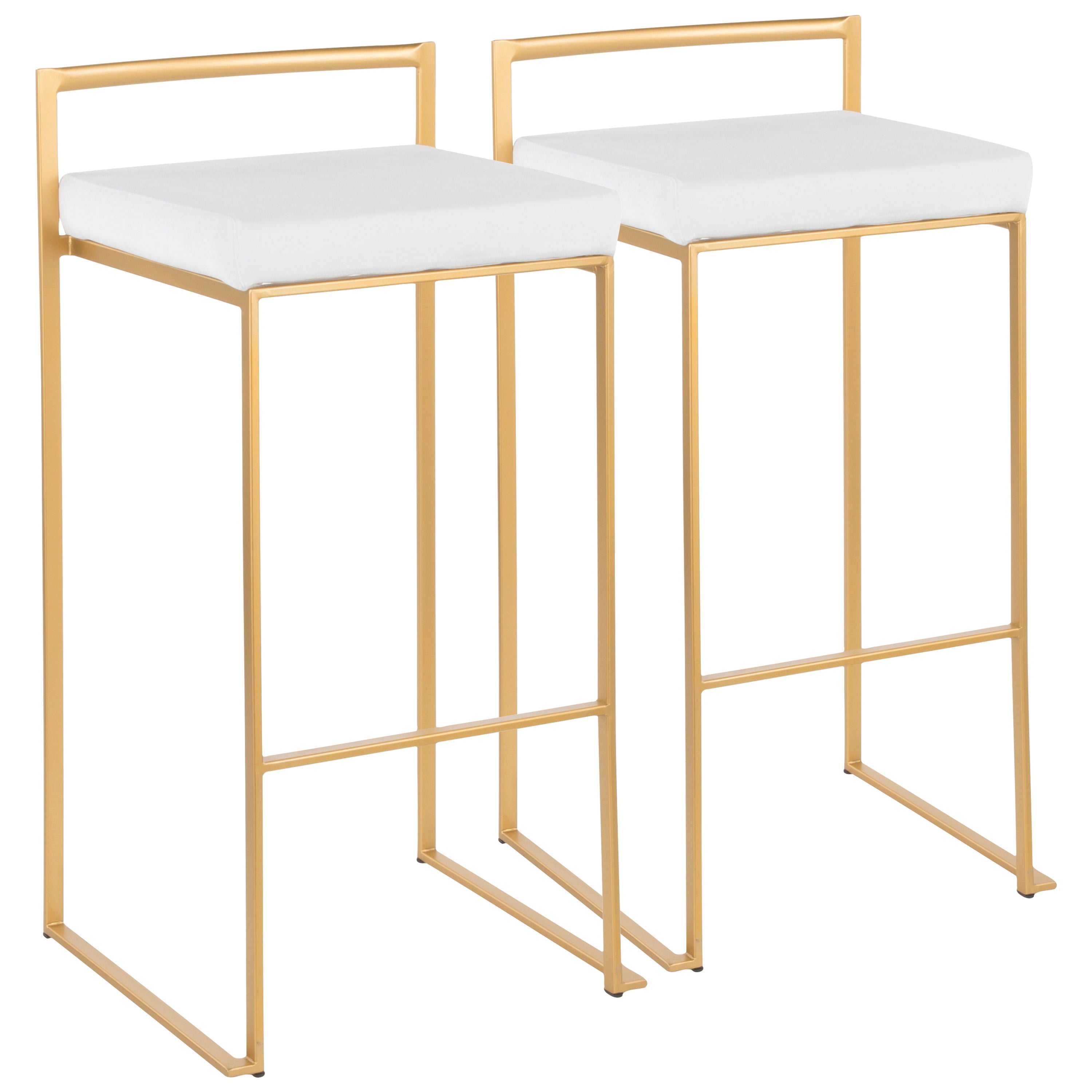 Fuji - Contemporary / Glam &amp; Quality Construction Barstool