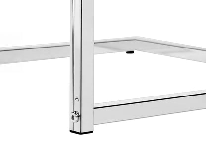 Accent Table, C - Shaped, Contemporary &amp; Modern