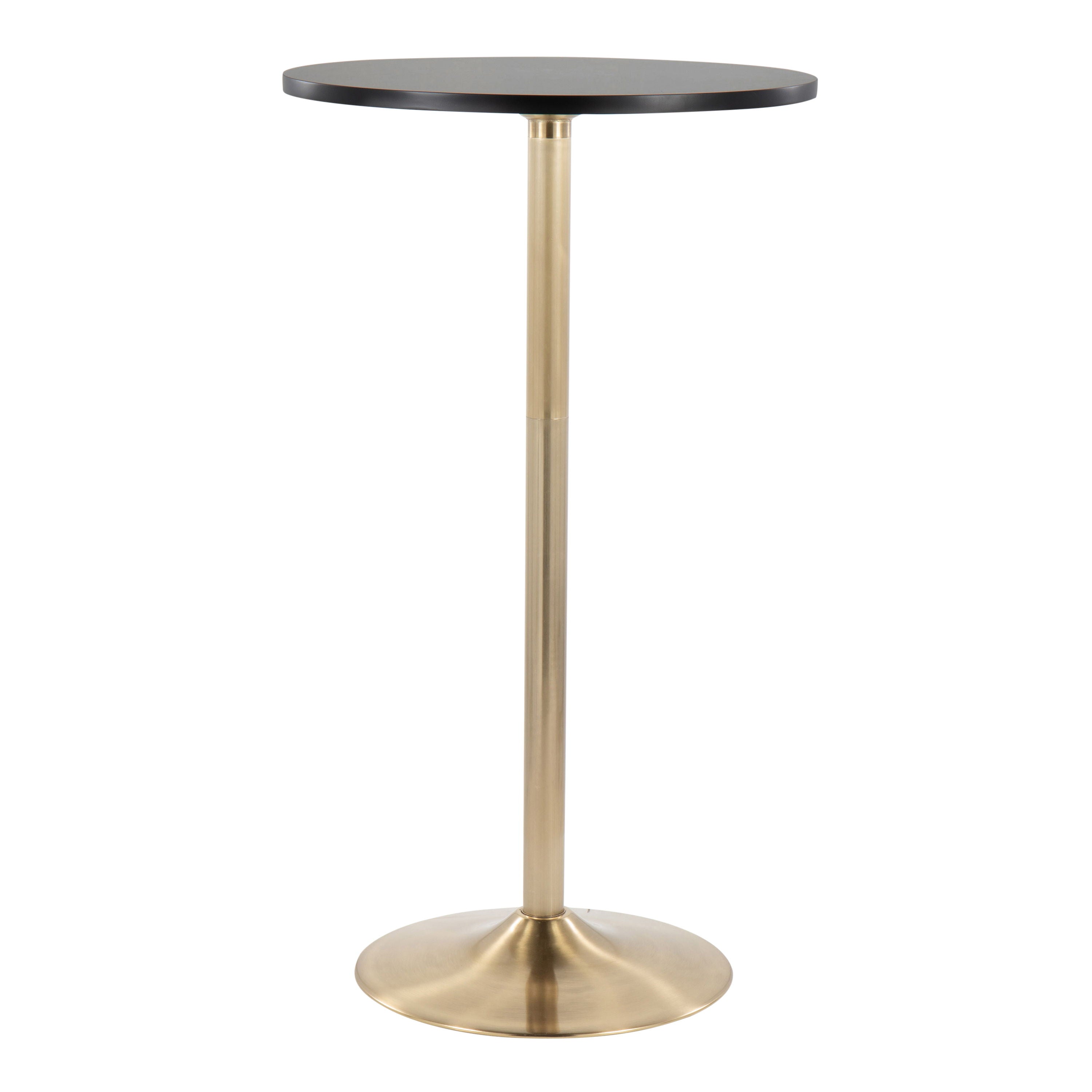 Pebble - Contemporary &amp; Glam Adjustable Dining / Bar Table