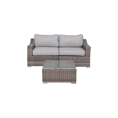 Stylish Sofa Seating Group With Cushions Perfect For Outdoor Gatherings