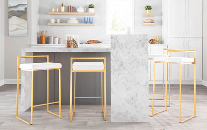 Fuji - Contemporary / Glam &amp; Quality Construction Barstool