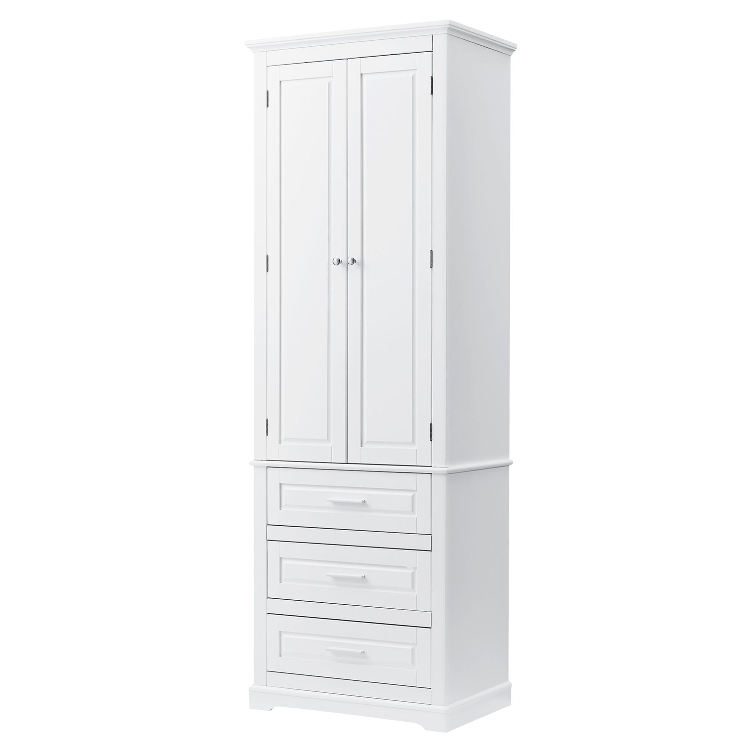 Storage Cabinet With 3 Drawers For Bathroom