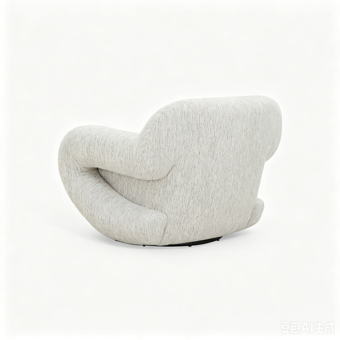 Swivel Chair - Light Gray