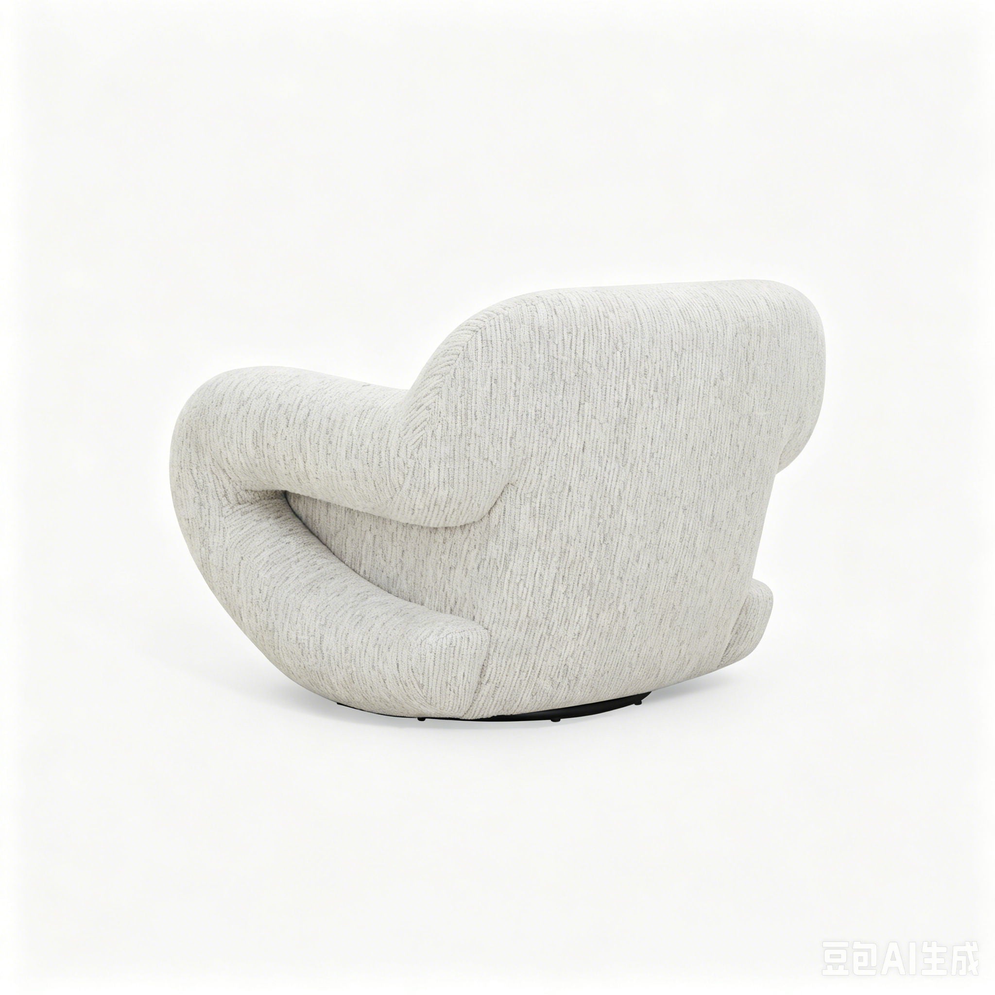 Swivel Chair - Light Gray