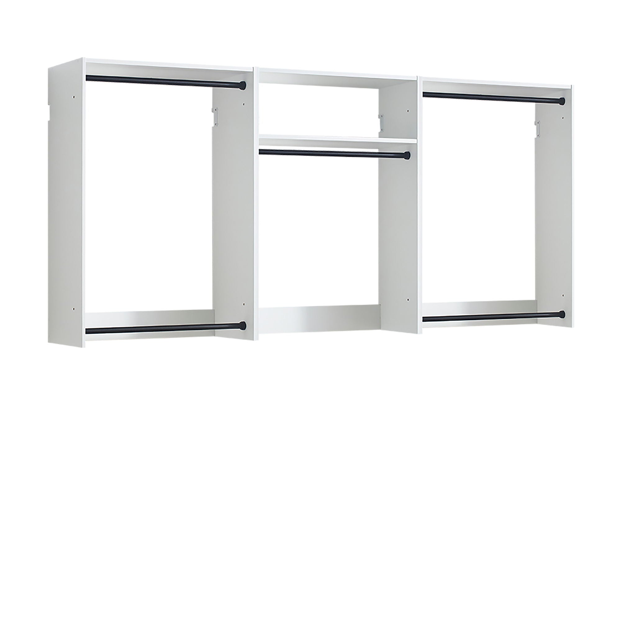 Devi - Wall Mounted Wood Closet System &amp; Modular Design