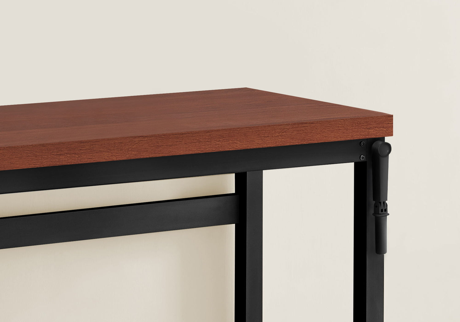 Computer Desk, Home Office, Standing, Adjustable, Laptop, Contemporary &amp; Modern