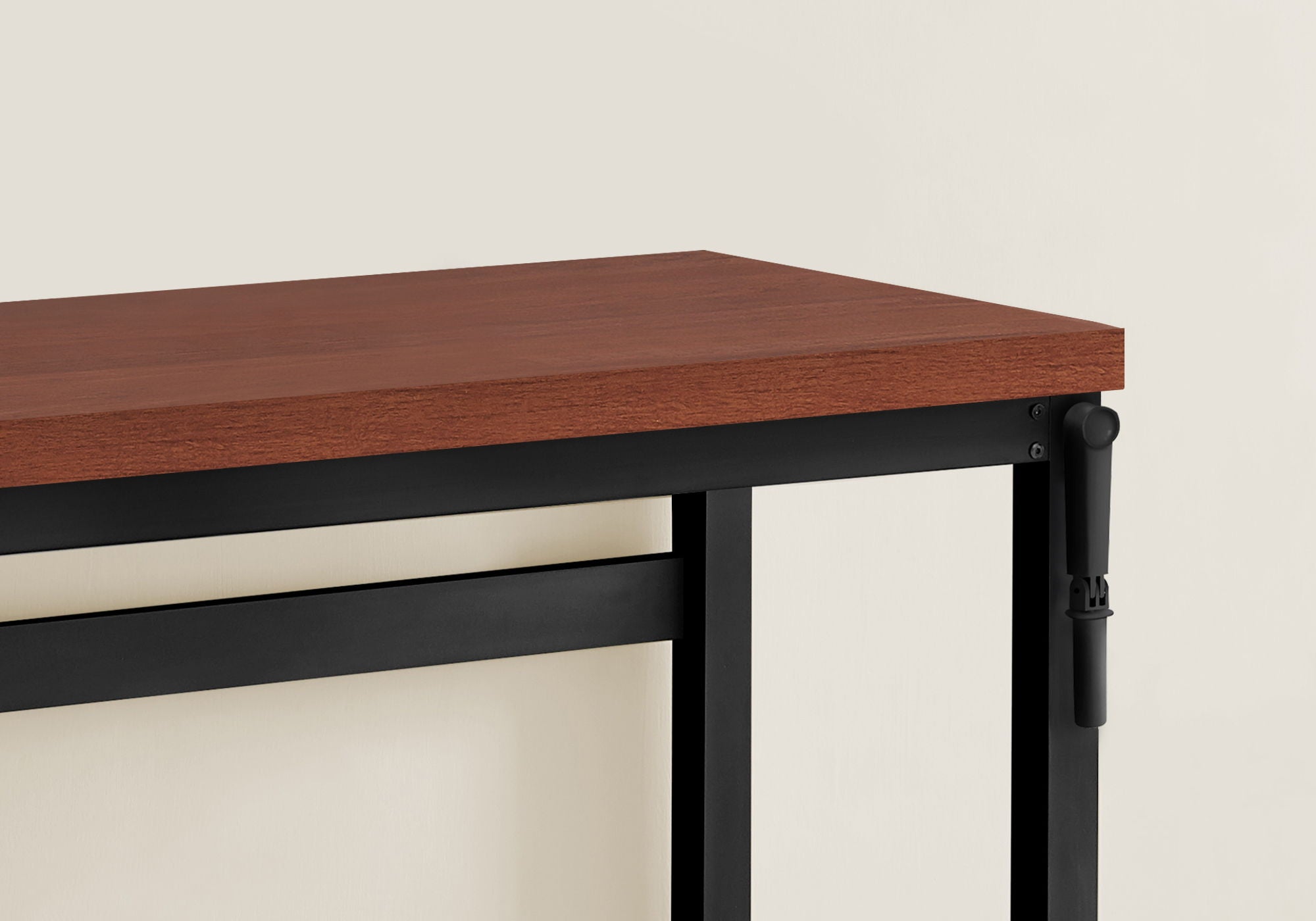 Computer Desk, Home Office, Standing, Adjustable, Laptop, Contemporary &amp; Modern