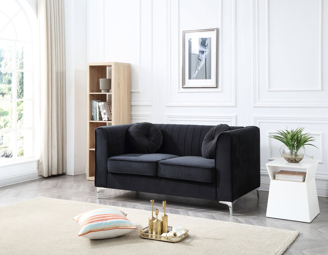Delray - Micro Suede Loveseat